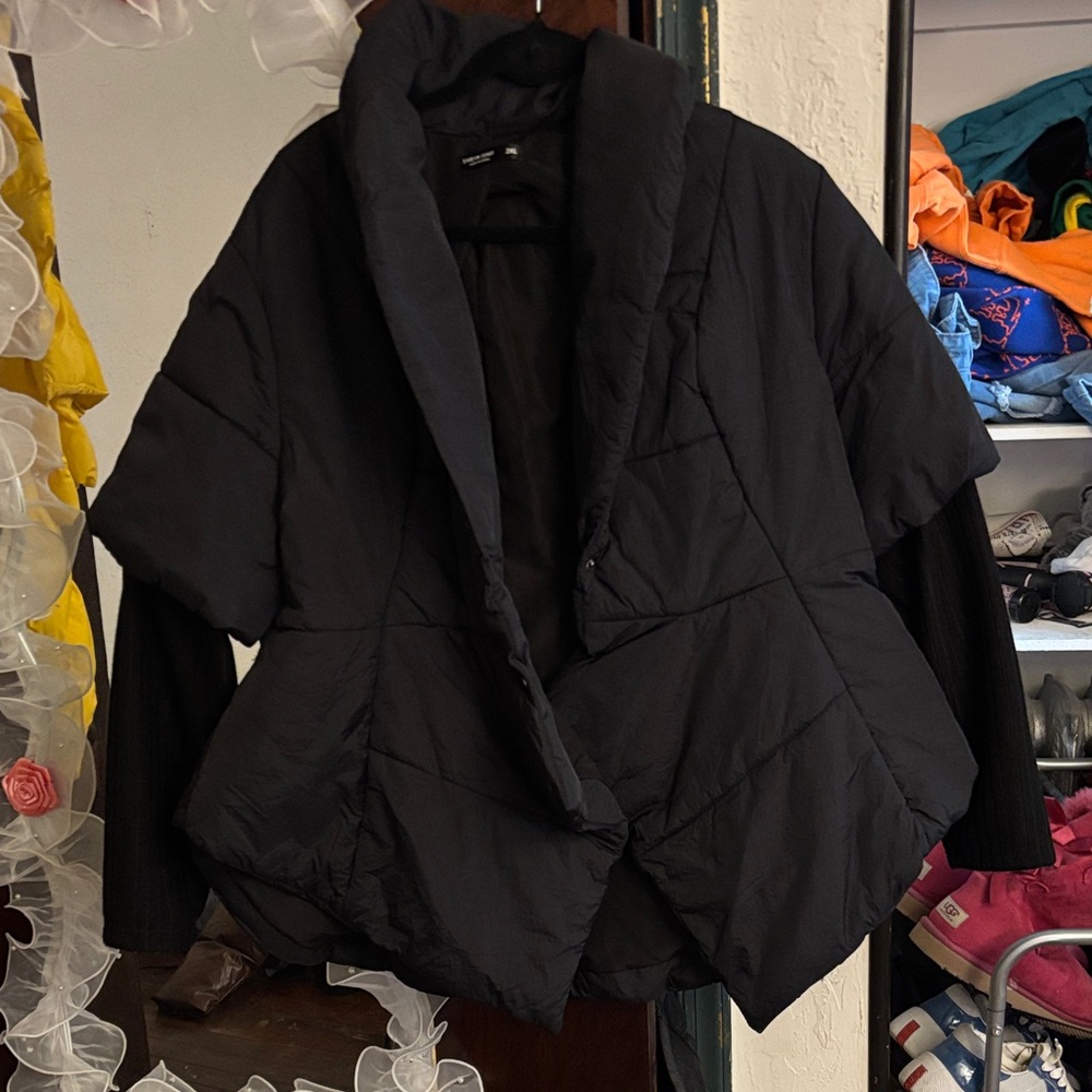 Black Women's Puffer Jacket